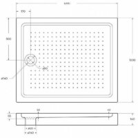 Душевой поддон BelBagno TRAY-BB-AH-120/100-15-W 120x100 - Превью изображения №7 — Интернет-магазин Time-Shop
