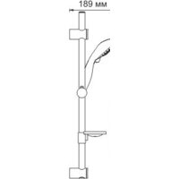 Душевой гарнитур  Wasserkraft A004 - Превью изображения №3 — Интернет-магазин Time-Shop