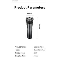 Электробритва Enchen BlackStone Max - Превью изображения №8 — Интернет-магазин Time-Shop