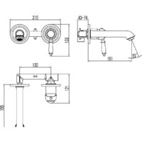 Смеситель Lemark Villa LM4826B - Превью изображения №2 — Интернет-магазин Time-Shop
