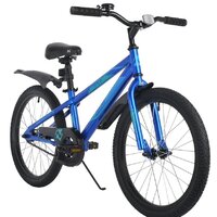 Детский велосипед Novatrack Juster 20 2023 205JUSTER.BL23 (синий) - Превью изображения №2 — Интернет-магазин Time-Shop