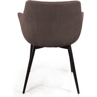 Стул с подлокотниками Ваш день Archi Barkhat 14 (графит) - Превью изображения №6 — Интернет-магазин Time-Shop