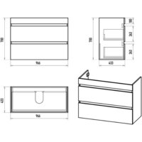  Misty Тумба под умывальник Мира 100 П-Мир-01100-012Я - Превью изображения №6 — Интернет-магазин Time-Shop