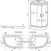 Душевая кабина Erlit ER3512PR-C4-RUS 120x80 - Превью изображения №2 — Интернет-магазин Time-Shop