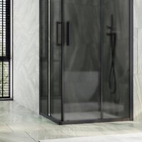 Душевой уголок MaybahGlass MGY-1331-6 (графит матовый стекло/черный) - Превью изображения №3 — Интернет-магазин Time-Shop