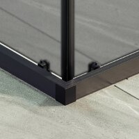 Душевой уголок MaybahGlass MGY-1331-6 (графит матовый стекло/черный) - Превью изображения №5 — Интернет-магазин Time-Shop