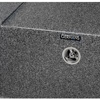 Кухонная мойка Gerhans B27 (графит) - Превью изображения №5 — Интернет-магазин Time-Shop