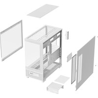 Корпус XASTRA Q500M 3ARGB-C10 (белый) - Превью изображения №14 — Интернет-магазин Time-Shop