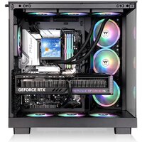 Корпус Thermaltake View 380 XL WS ARGB Black CA-11E-00M1WN-WS - Превью изображения №3 — Интернет-магазин Time-Shop