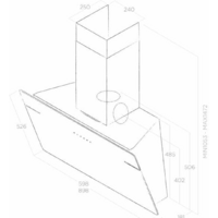Кухонная вытяжка Elica L'essenza BL/A/60 PRF0117403A - Превью изображения №5 — Интернет-магазин Time-Shop