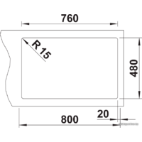 Кухонная мойка Blanco Legra 8 526229 (кофе) - Превью изображения №3 — Интернет-магазин Time-Shop