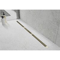 Трап/канал Mexen Flat 360 Super Slim Gold 1551090 - Превью изображения №2 — Интернет-магазин Time-Shop