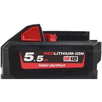 Аккумулятор Milwaukee M18 HB5.5 4932464712 (18В/5.5 Ah) - Превью изображения №2 — Интернет-магазин Time-Shop