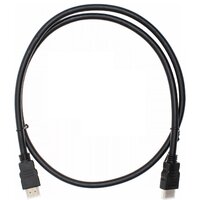 Кабель CACTUS HDMI - HDMI CS-HDMI.1.4-1 (1 м, черный) - Превью изображения №3 — Интернет-магазин Time-Shop