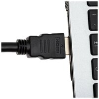 Кабель CACTUS HDMI - HDMI CS-HDMI.1.4-1 (1 м, черный) - Превью изображения №5 — Интернет-магазин Time-Shop