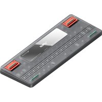 Клавиатура NuPhy Air60 V2 Lunar Gray (NuPhy Low Profile Moss, нет кириллицы) - Превью изображения №2 — Интернет-магазин Time-Shop