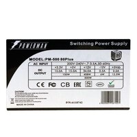 Блок питания Powerman PM-500 80Plus - Превью изображения №5 — Интернет-магазин Time-Shop