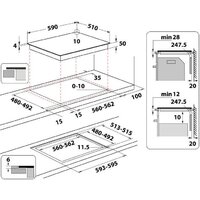 Варочная панель Whirlpool WTX6014DCF - Превью изображения №2 — Интернет-магазин Time-Shop
