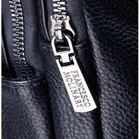 Городской рюкзак Francesco Molinary 356-QSC005-BLK (черный) - Превью изображения №6 — Интернет-магазин Time-Shop