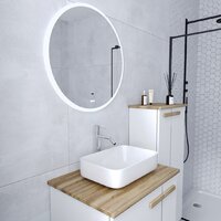  Viant Тумба под умывальник Мюнхен VMUN70NBEL-T2STP (белый) - Превью изображения №4 — Интернет-магазин Time-Shop