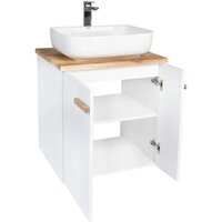  Viant Тумба под умывальник Мюнхен VMUN70NBEL-T2STP (белый) - Превью изображения №3 — Интернет-магазин Time-Shop