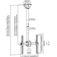 Кронштейн для телевизора Arm Media LCD-1800 - Превью изображения №2 — Интернет-магазин Time-Shop