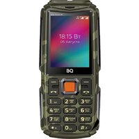 Кнопочный телефон BQ BQ-2410L Tank Power 4G (зеленый камуфляж) - Превью изображения №2 — Интернет-магазин Time-Shop