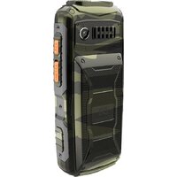 Кнопочный телефон BQ BQ-2410L Tank Power 4G (зеленый камуфляж) - Превью изображения №4 — Интернет-магазин Time-Shop
