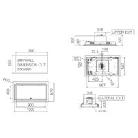 Кухонная вытяжка Elica Hilight-X H16 WH/A/100 PRF0173442A - Превью изображения №4 — Интернет-магазин Time-Shop