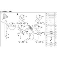 Стеллаж Halmar Luini (дуб сонома) - Превью изображения №2 — Интернет-магазин Time-Shop