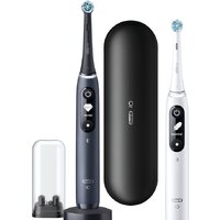 Комплект зубных щеток Oral-B iO 7 Duo (черный/белый) 4210201363040 - Превью изображения №19 — Интернет-магазин Time-Shop