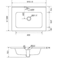  AM.PM Тумба под умывальник Sense M7B-FUX0602WG-WCC0602WG - Превью изображения №11 — Интернет-магазин Time-Shop