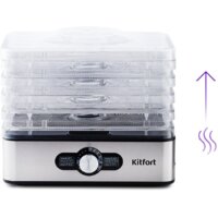 Сушилка для овощей и фруктов Kitfort KT-1913 - Превью изображения №2 — Интернет-магазин Time-Shop