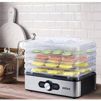 Сушилка для овощей и фруктов Kitfort KT-1913 - Превью изображения №5 — Интернет-магазин Time-Shop