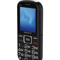 Кнопочный телефон Maxvi B21ds (черный) - Превью изображения №8 — Интернет-магазин Time-Shop