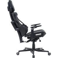 Игровое (геймерское) кресло CACTUS CS-CHR-DUO-BBK (черный кожзам) - Превью изображения №6 — Интернет-магазин Time-Shop