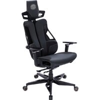 Игровое (геймерское) кресло CACTUS CS-CHR-DUO-BBK (черный кожзам) - Превью изображения №7 — Интернет-магазин Time-Shop