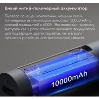 Пылесос Lydsto YM-XCYJDY02 (черный) - Превью изображения №11 — Интернет-магазин Time-Shop