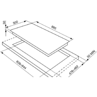 Варочная панель Smeg SRV896AVOGH2 - Превью изображения №2 — Интернет-магазин Time-Shop