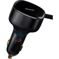 Автомобильное зарядное Baseus Enjoyment Pro 2-in-1 Car Charger C+L 60W C00057802111-02 - Превью изображения №3 — Интернет-магазин Time-Shop