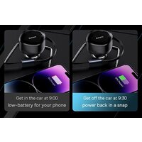Автомобильное зарядное Baseus Enjoyment Pro 2-in-1 Car Charger C+L 60W C00057802111-02 - Превью изображения №11 — Интернет-магазин Time-Shop