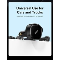 Автомобильное зарядное Baseus Enjoyment Pro 2-in-1 Car Charger C+L 60W C00057802111-02 - Превью изображения №20 — Интернет-магазин Time-Shop