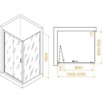 Душевой уголок RGW PA-142B (PA-21B + Z-050-5B) 060814209-14 - Превью изображения №8 — Интернет-магазин Time-Shop