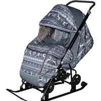 Galaxy Снежинка Универсал 1 (финская ночь/олени на сером)