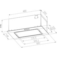 Кухонная вытяжка Meferi INBOX60WH Glass Ultra - Превью изображения №14 — Интернет-магазин Time-Shop