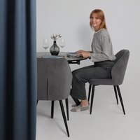 Стул Мамадома Michael (b28 Antracite Lux/черный) - Превью изображения №2 — Интернет-магазин Time-Shop