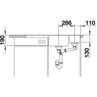 Кухонная мойка Blanco Axia III 6 S (разделочная доска из стекла, кофе) 524662 - Превью изображения №4 — Интернет-магазин Time-Shop