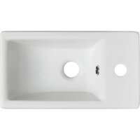  Runo Тумба с умывальником Микра 40 правая + Como 40 (подвесная, белый) - Превью изображения №5 — Интернет-магазин Time-Shop