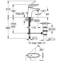 Смеситель Grohe Eurostyle [23707003] - Превью изображения №2 — Интернет-магазин Time-Shop