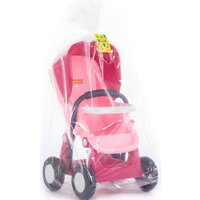 Коляска для кукол Полесье Коляска для кукол Alisa 95220 (розовый) - Превью изображения №5 — Интернет-магазин Time-Shop
